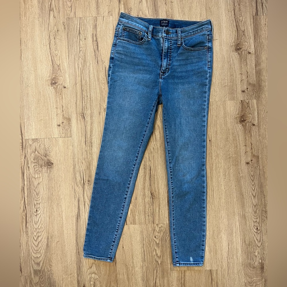 J.Crew 10” High Rise Skinny Blue Jeans 27